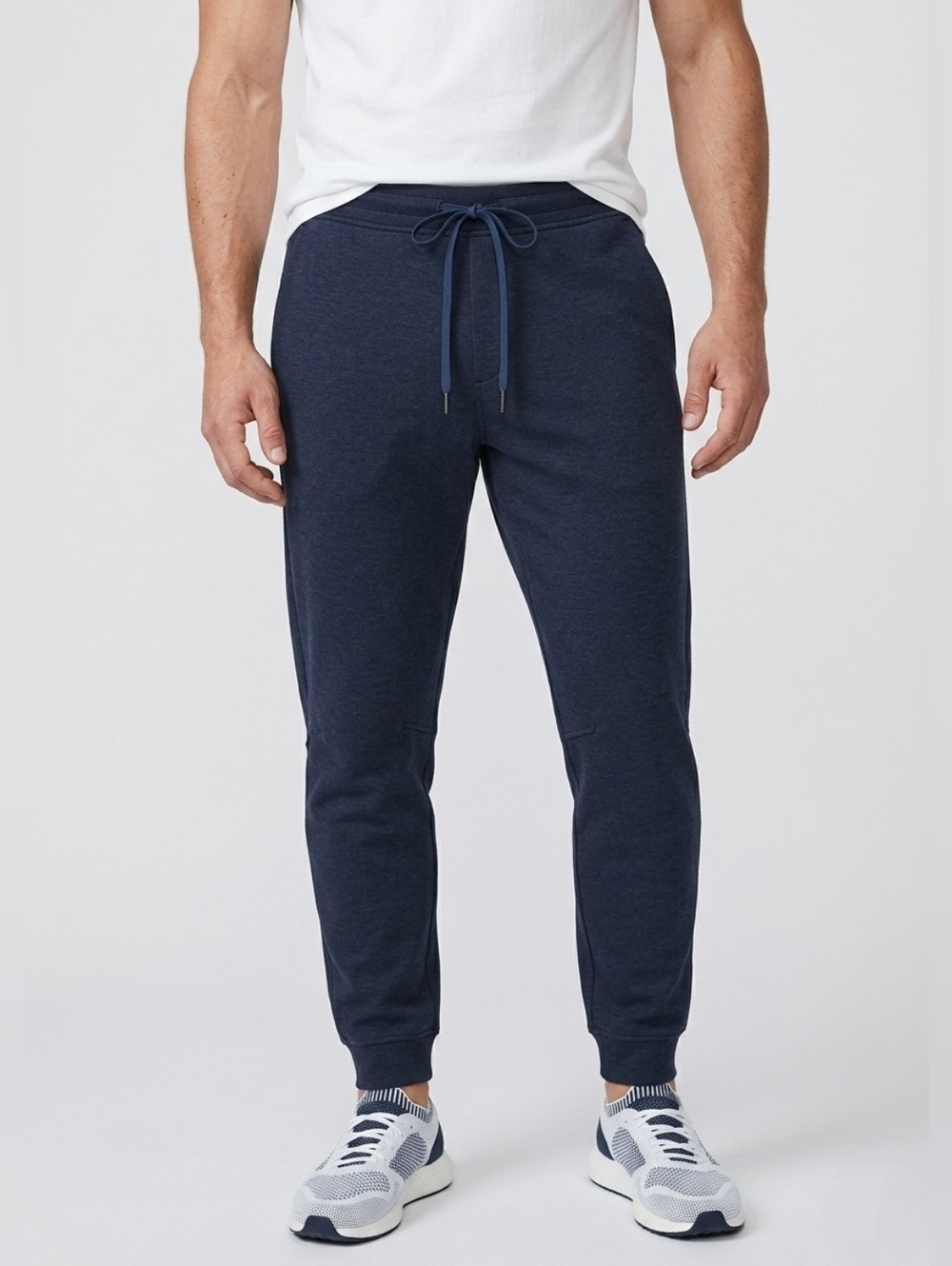 Lululemon City Sweat Jogger Heather Navy Men L Athletic Tapered Lounge
